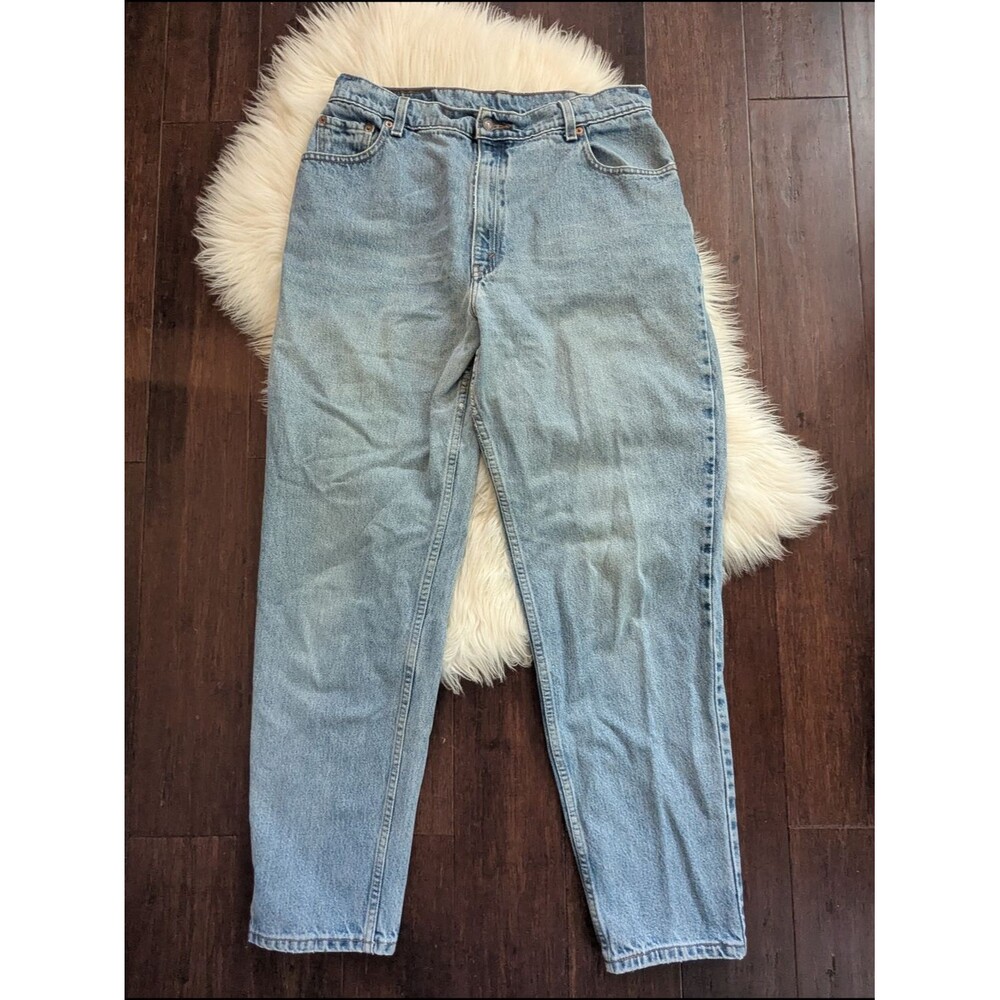 Vintage Levis 550s Light Wash Y2K 90s 1990s Size 16